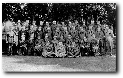 Cadets in an RFA Officer Training School