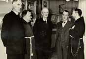 MacGreevy at opening of J.B. Yeats' Exhibition