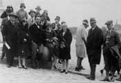 In Paris with James and Nora Joyce, c. 1930